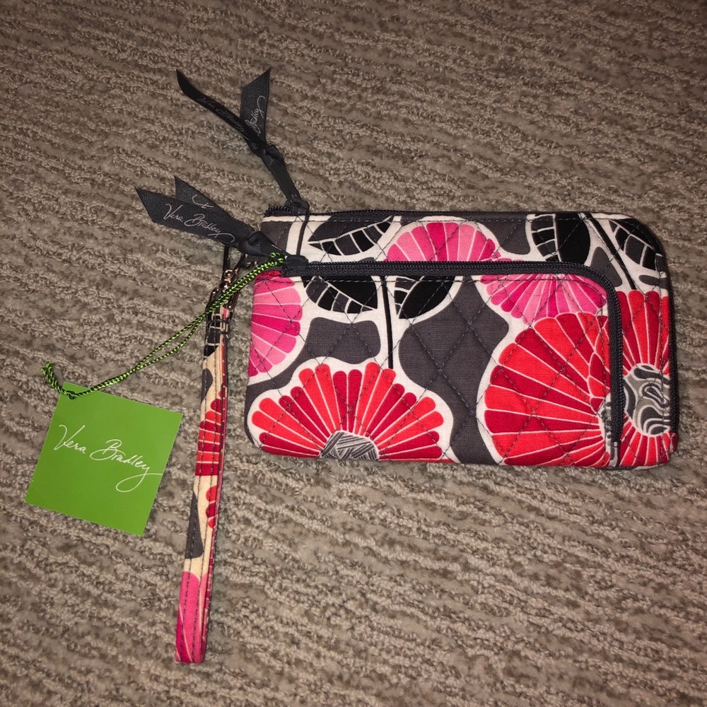 Vera Bradley Zip Zip Wristlet